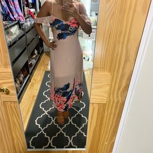 Maxi floral dress - Express (Used)